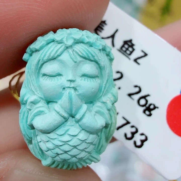 绿松石未镶嵌配饰