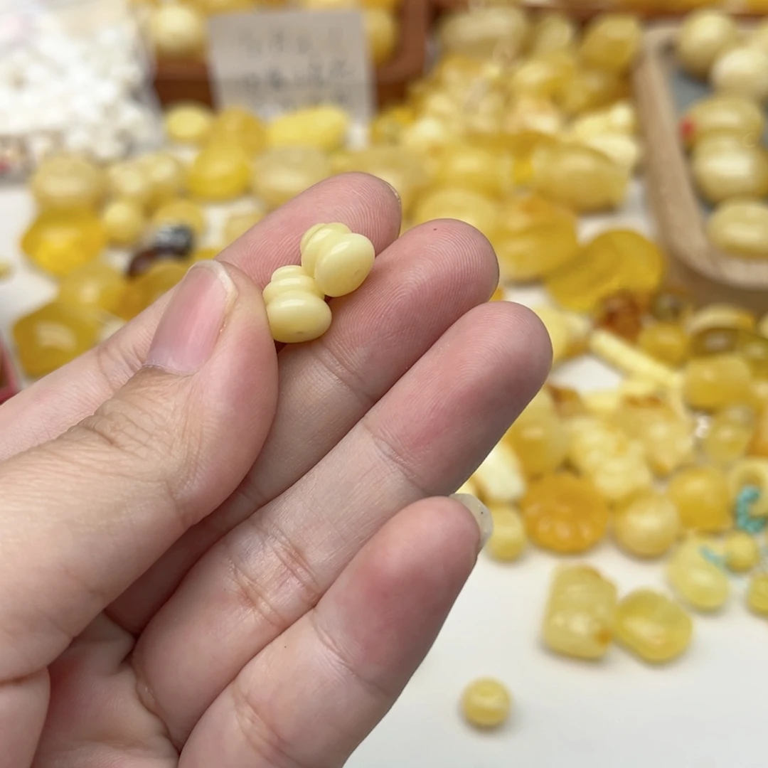 裸石蜜蜡未镶嵌天然