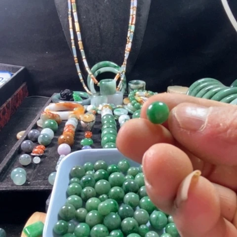 翡翠手链未镶嵌小****6