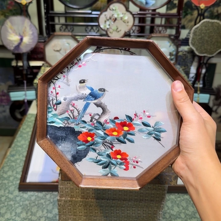 刺绣手工苏绣工艺制作技艺精湛
