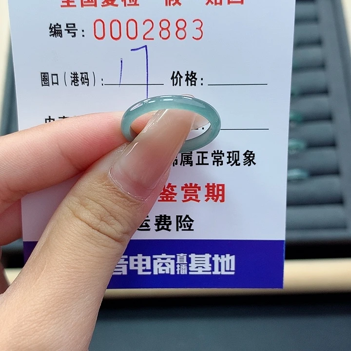 翡翠戒指未镶嵌       2883