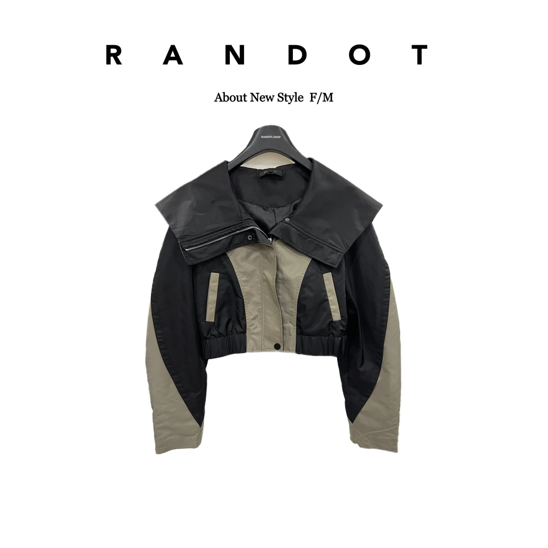 RΛNDOT原创设计师款拼色工装冲锋衣外套A88142