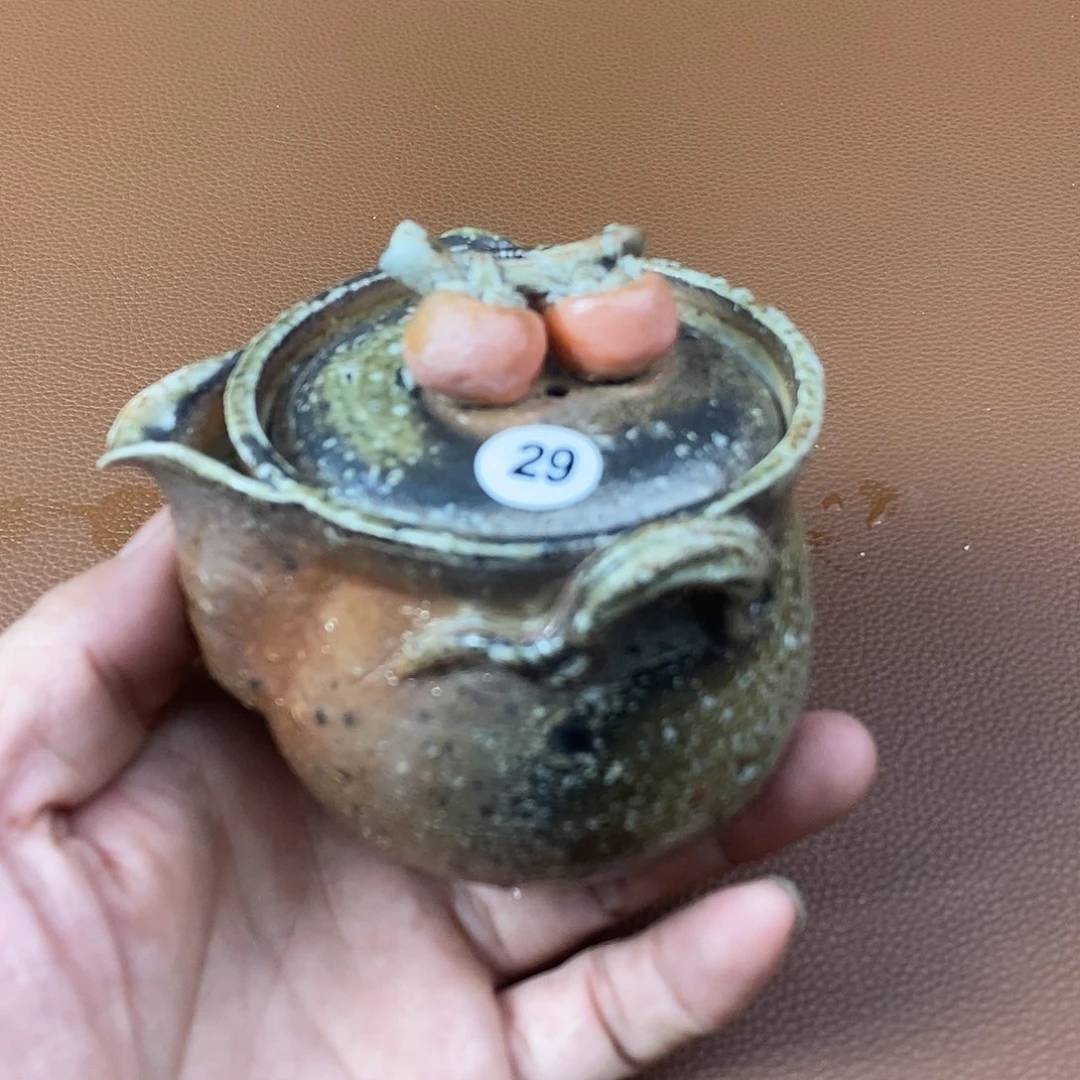 手工粗陶、柴烧茶器