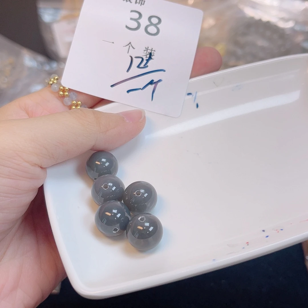 水晶珠宝半成品未镶嵌38 。