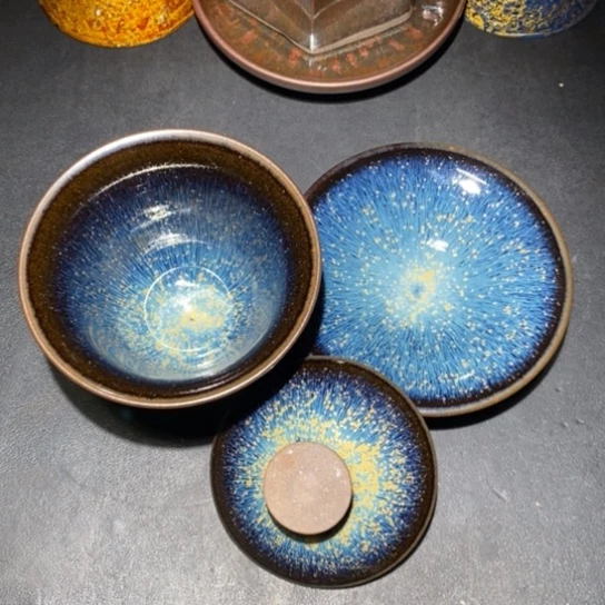 茶盏建盏主人杯茶壶盖碗品茗杯