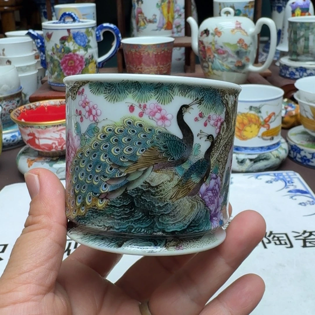 景德镇手工手绘展示