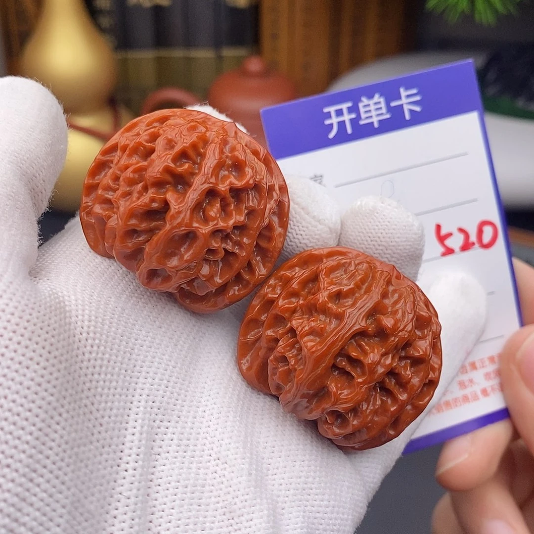 把件文玩核桃39苹果园520