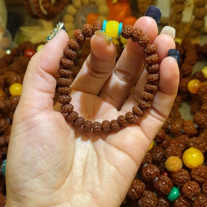 金刚菩提手串86玉化单圈