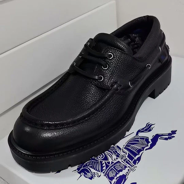 BURBERRY博柏利牛皮男士德比鞋8101539