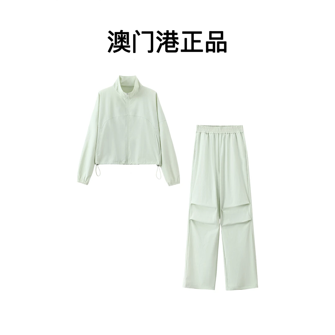 依凡芙2025秋款防晒UPF800+五防面料欧若风显瘦女士套装JY738A