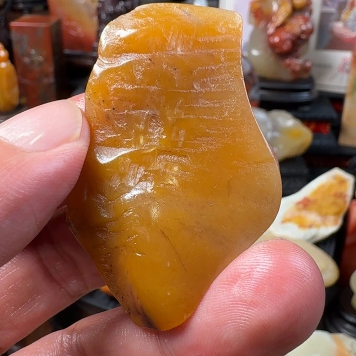 盛***秋寿山石寿山黄杜陵