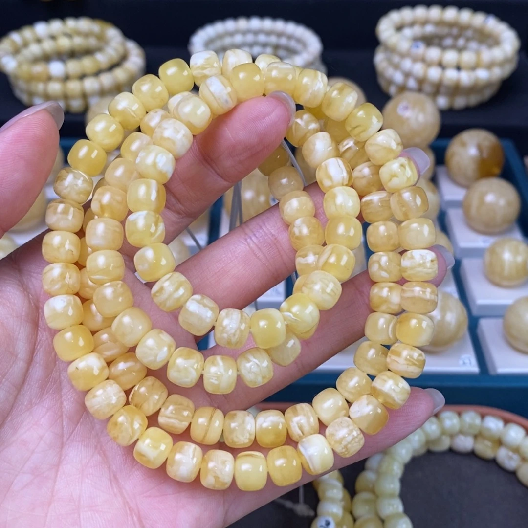 蜜蜡未镶嵌珠宝奇石卡8.1