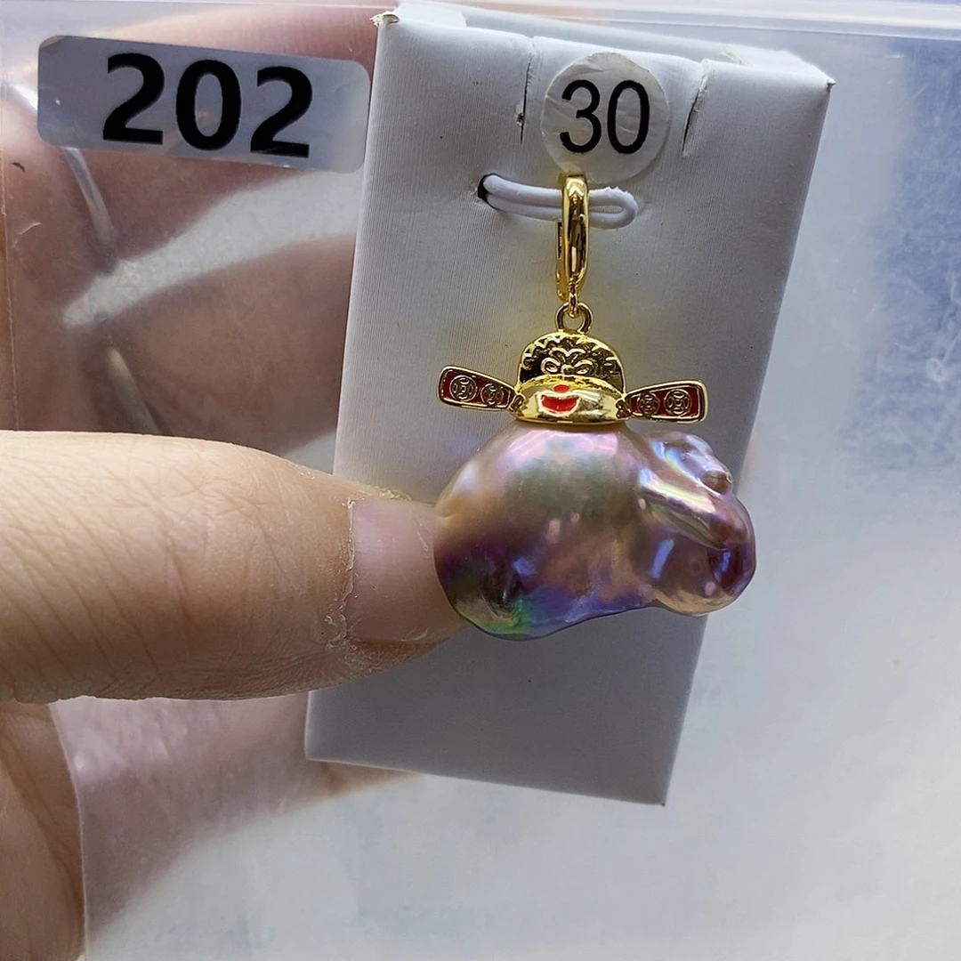颈饰合金淡水珍珠
