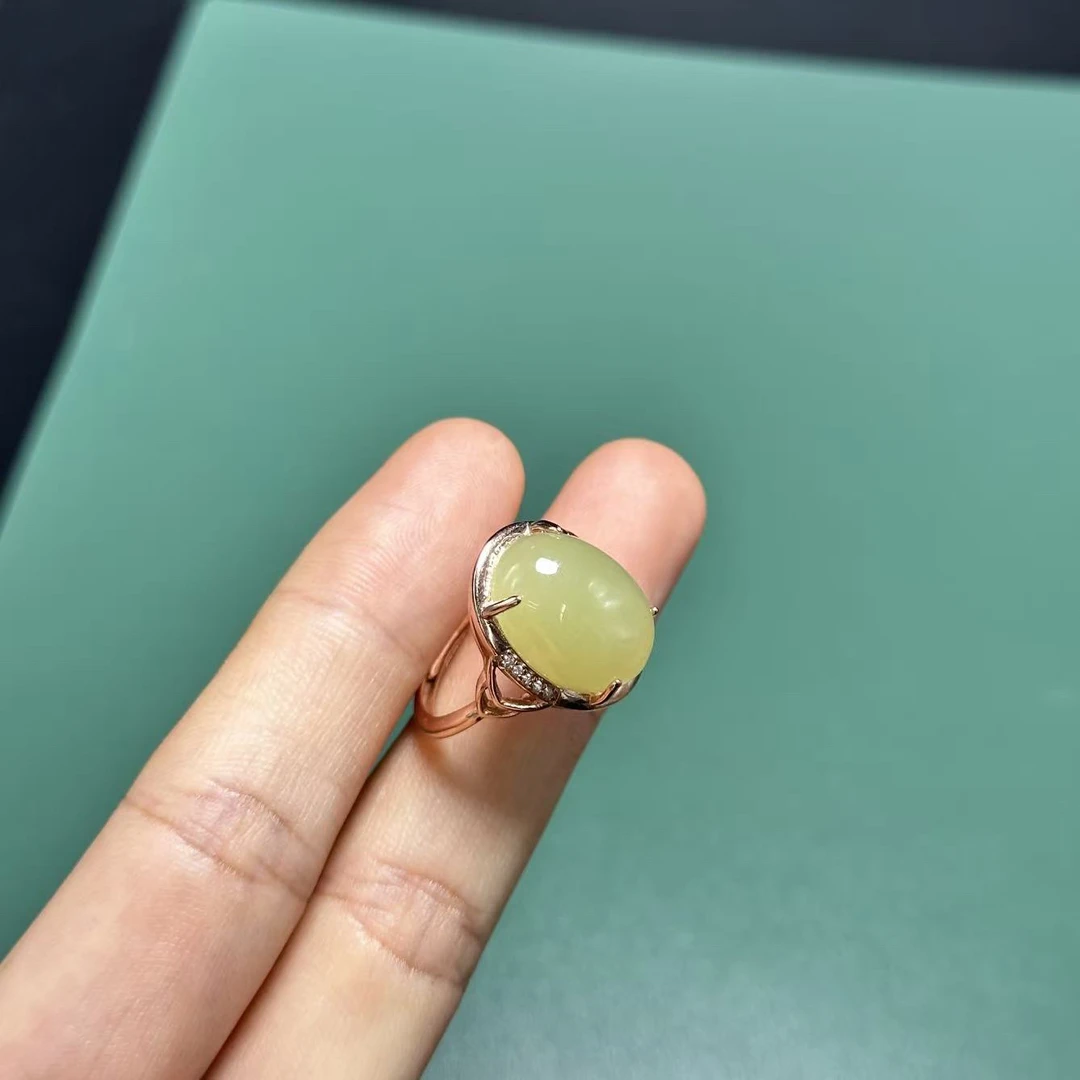 V54 和田玉戒指