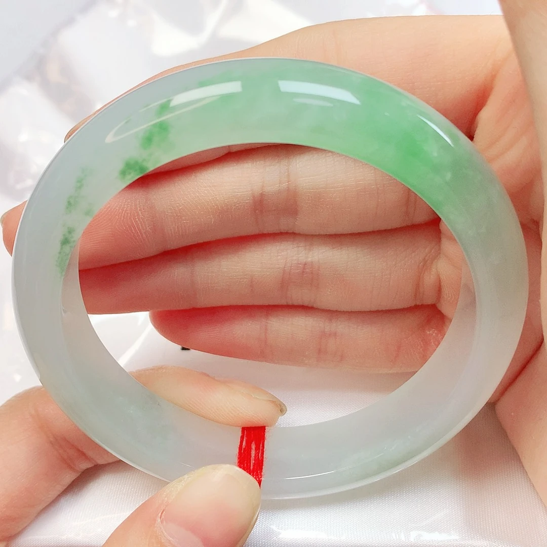 翡翠未镶嵌手镯翡翠手镯56