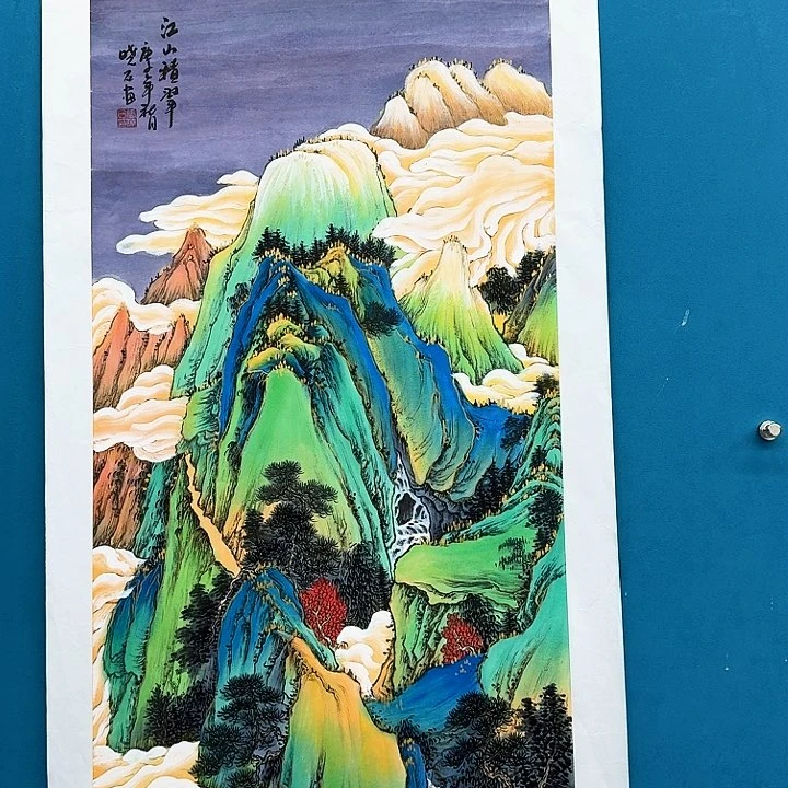 国画书法作品多次参加全国