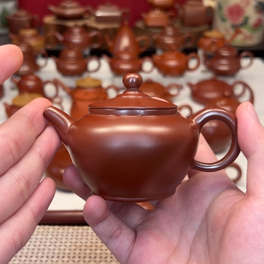 紫砂茶壶潮州手拉壶手拉壶