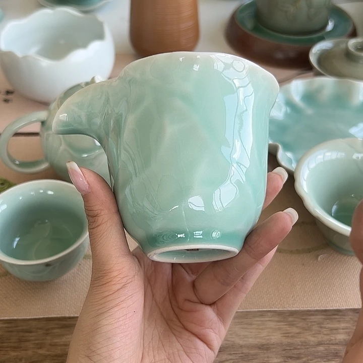 小米茶器龙泉青瓷