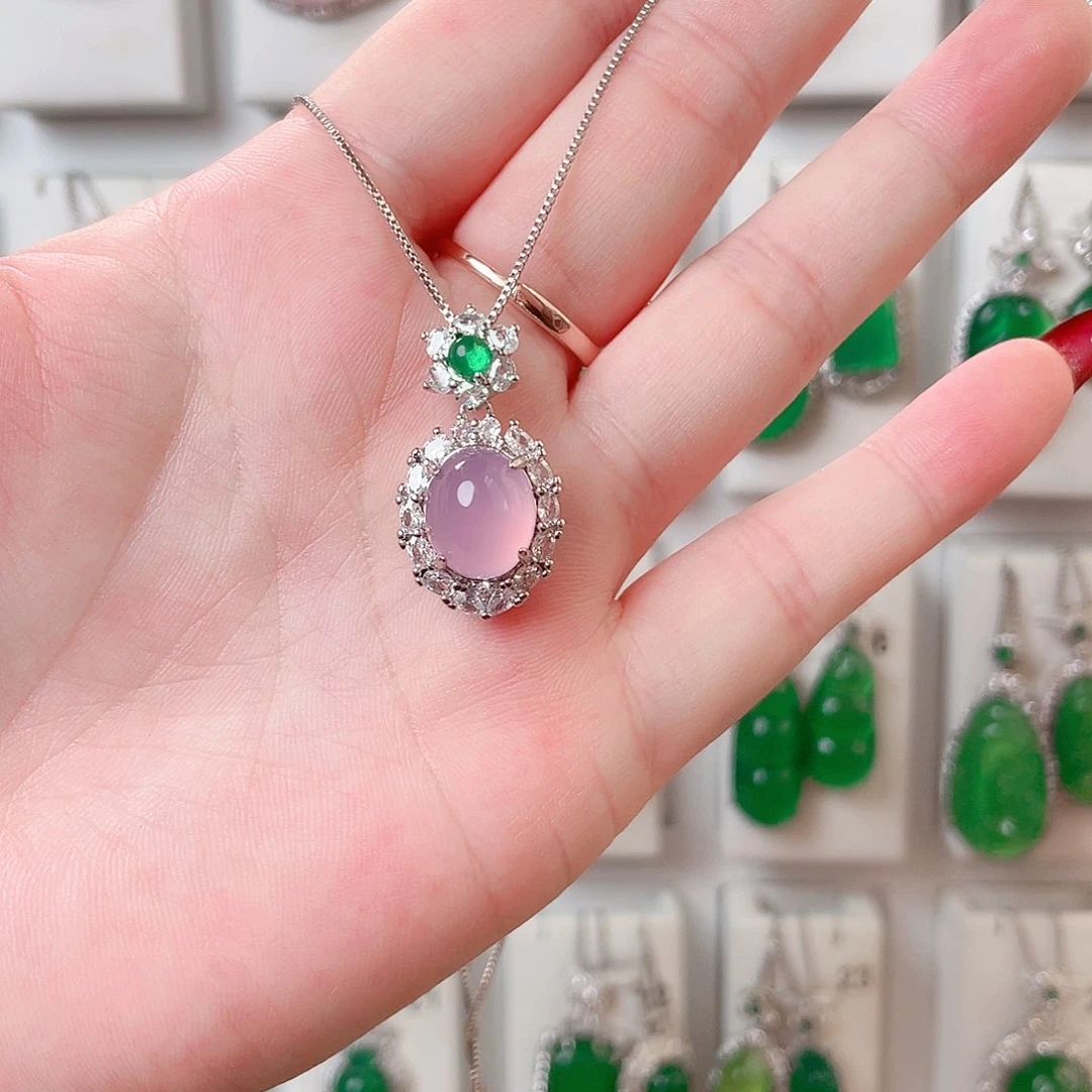 玛瑙/玉髓吊坠(赠链)未镶嵌