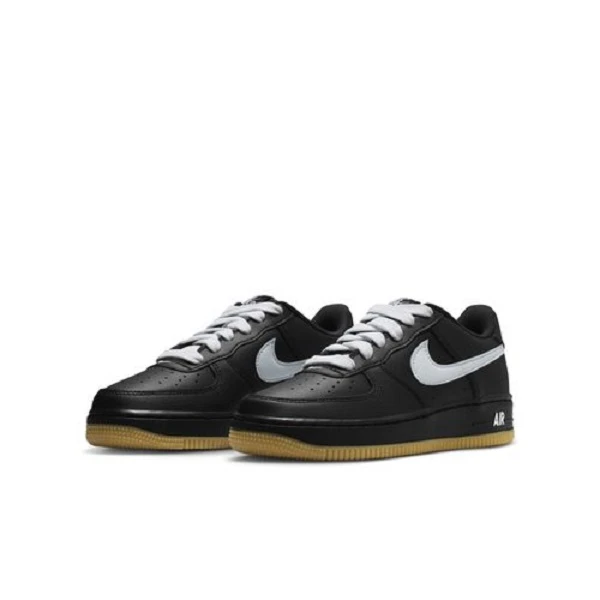 NIKE/耐克大童黑白AIR FORCE 1空军一号运动板鞋流光风HQ1911-001