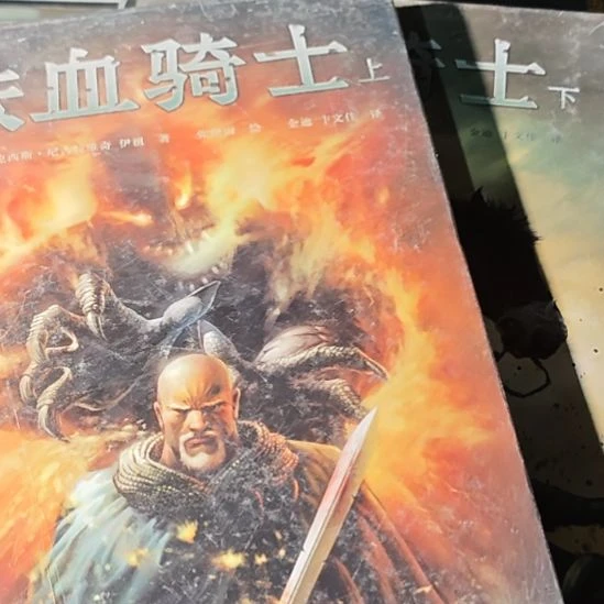 铁血骑士两本一套（库存书）