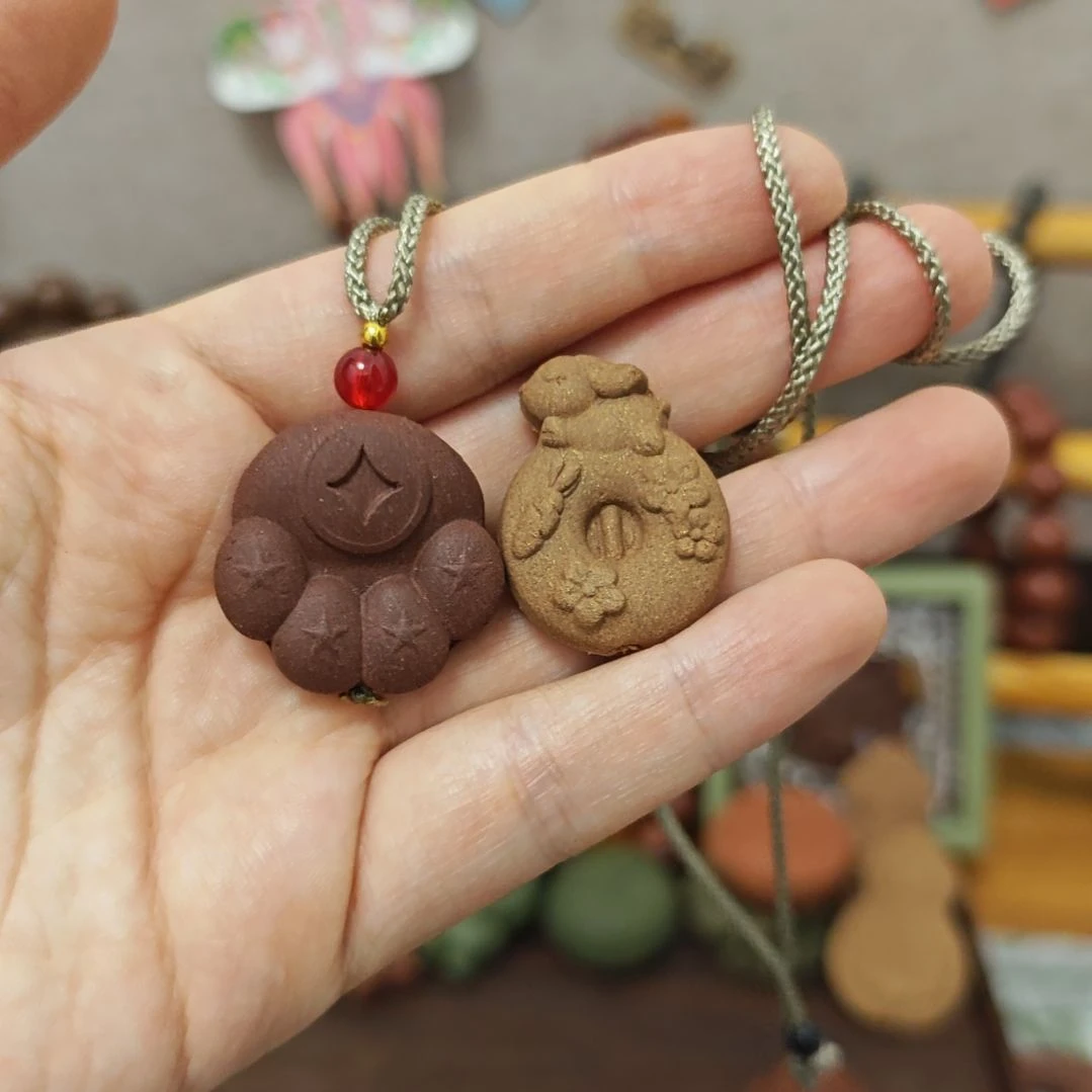 泥塑中秋福利两个