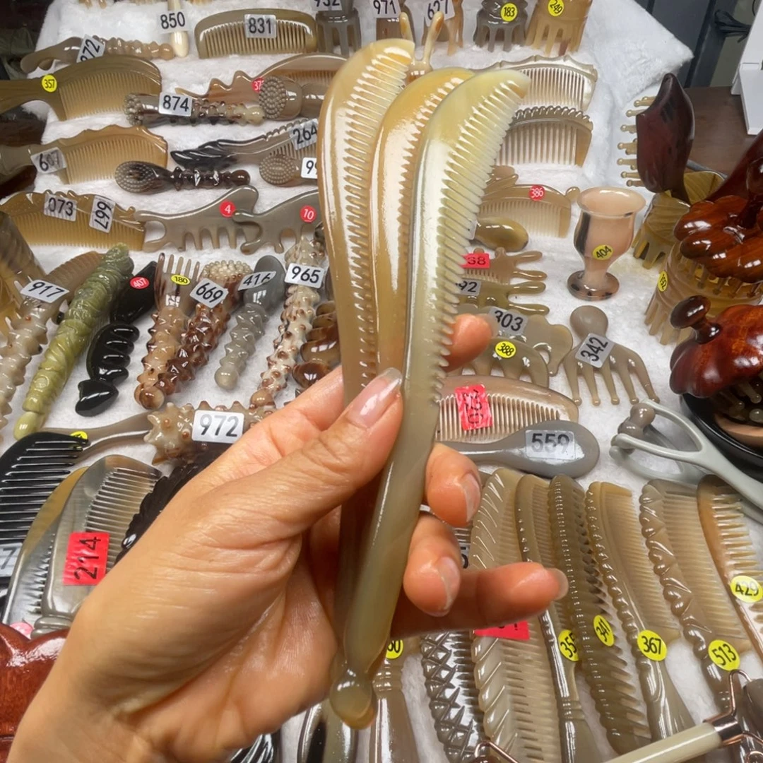 牛角梳福利款梳子