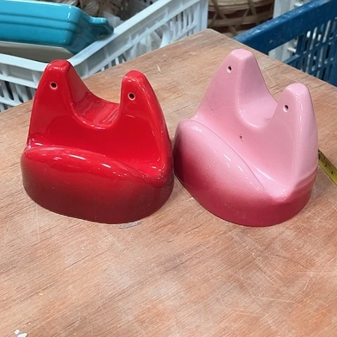 微瑕，不能明火，锅盖架，红粉