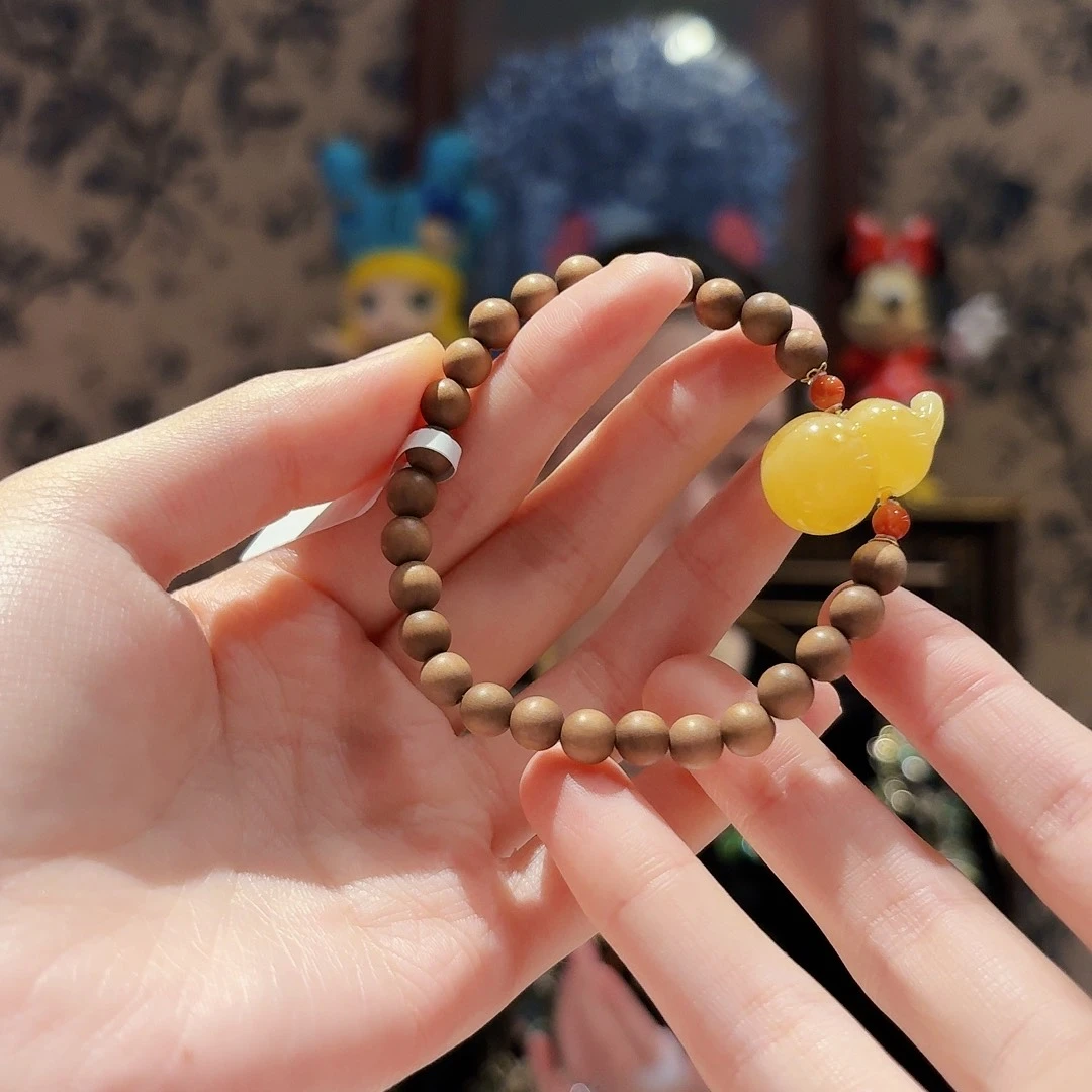 未镶嵌手串檀香木多样性发其一