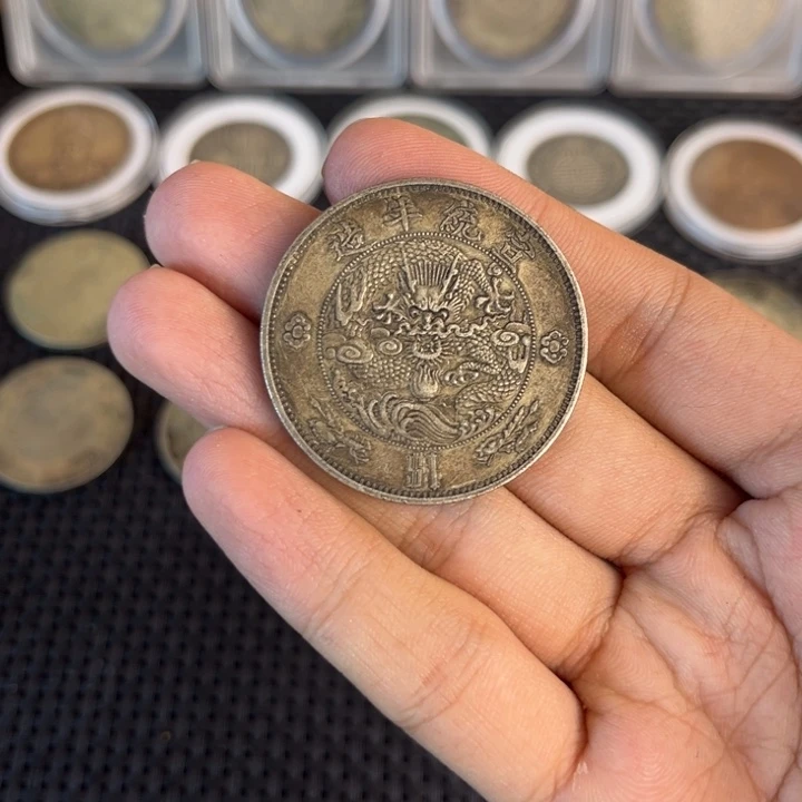 金属大头龙洋船洋工艺品
