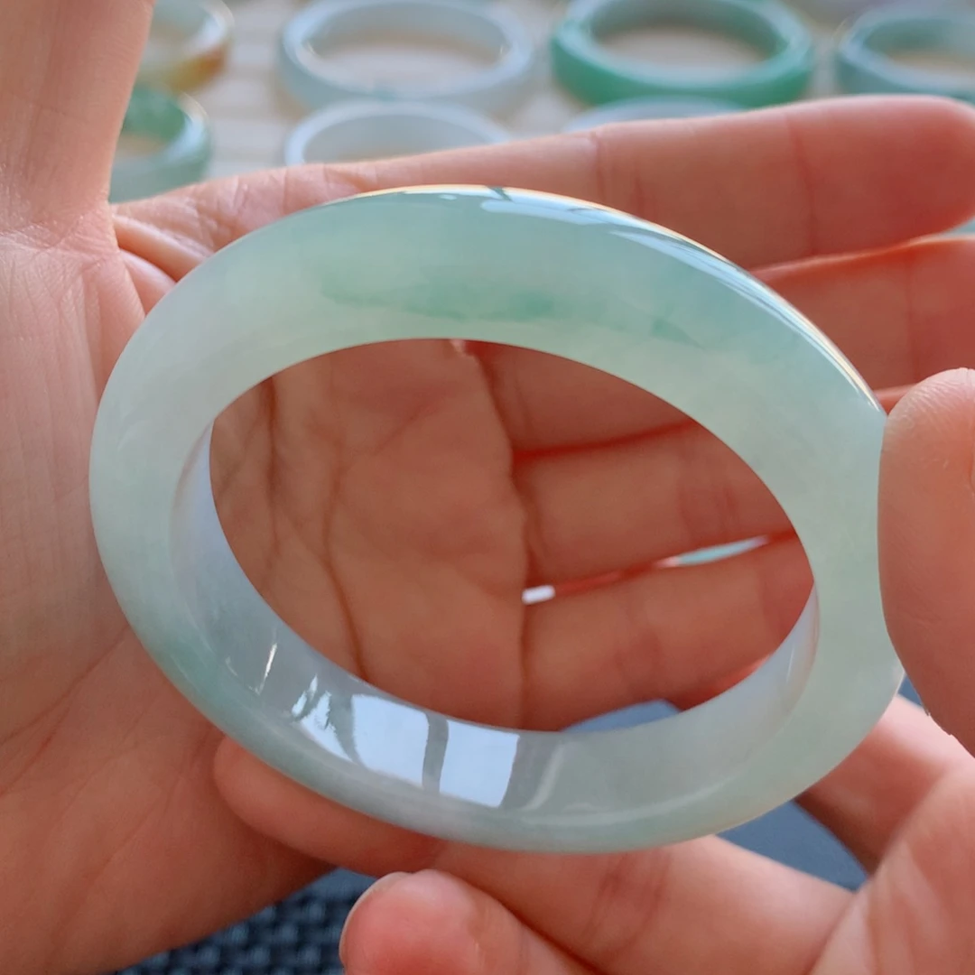 未镶嵌手镯翡翠12号-53.8