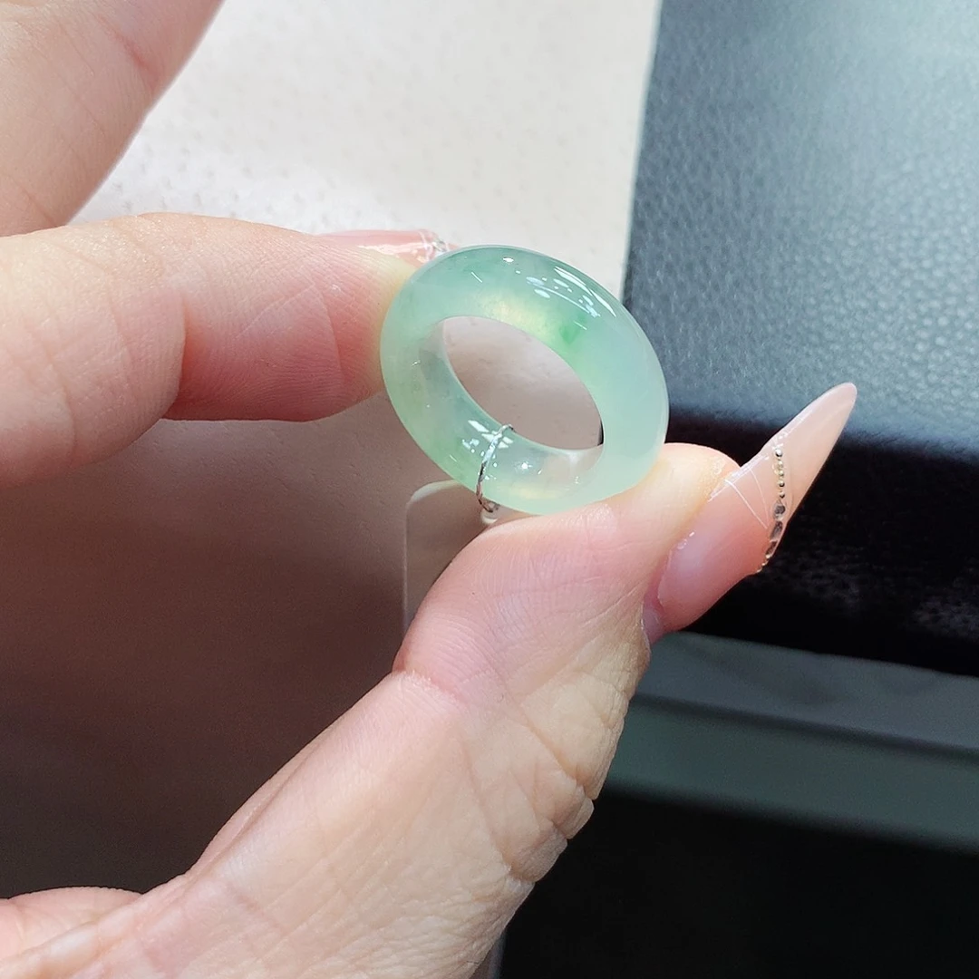 未镶嵌戒指翡翠6.7号