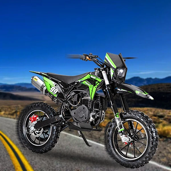 49cc迷你儿童机车小越野纯汽油摩托车山地越野小型灯款高赛