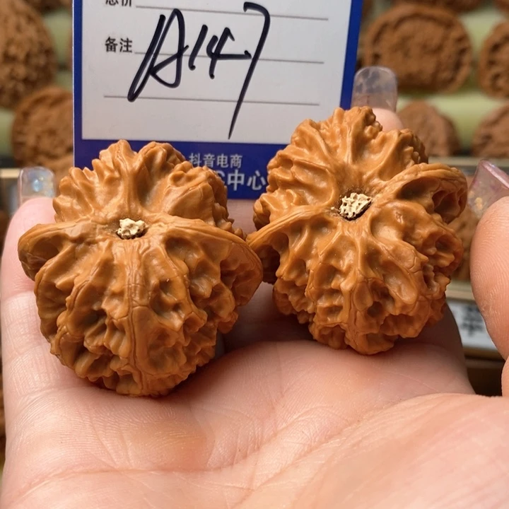 桃核吊坠半*大苹果大苹果