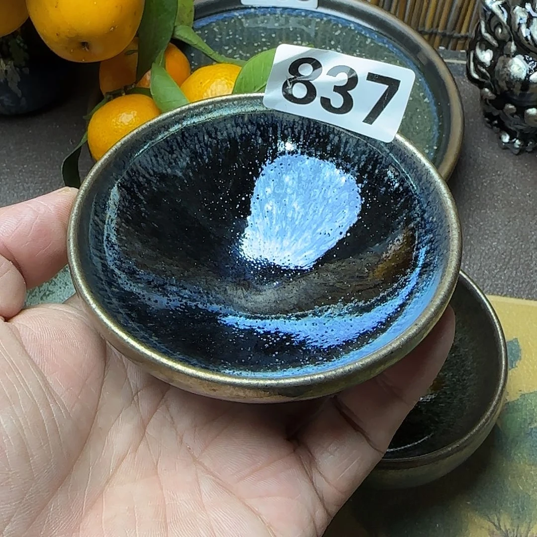 茶盏建盏杯主人杯龙窑柴烧
