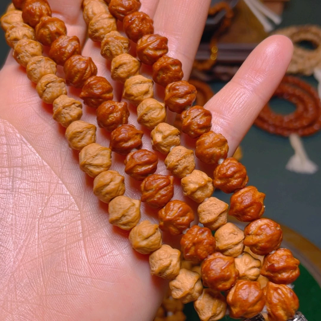 柏香籽/百香籽吊坠白牙横打手持