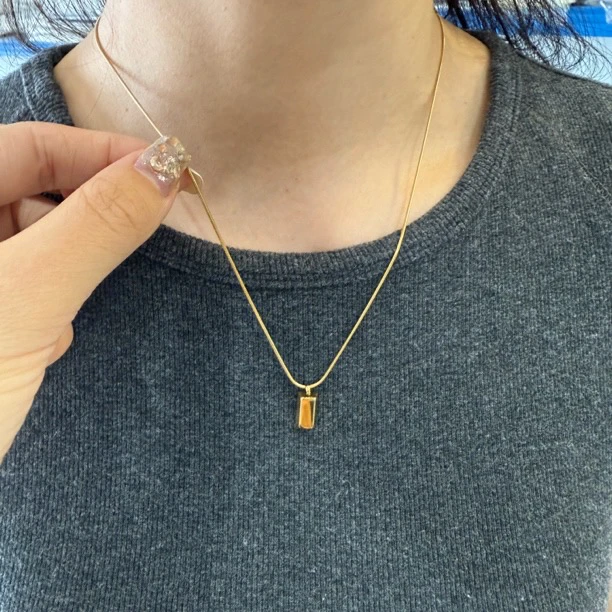 钛钢项链 高品质钛钢轻奢项链948