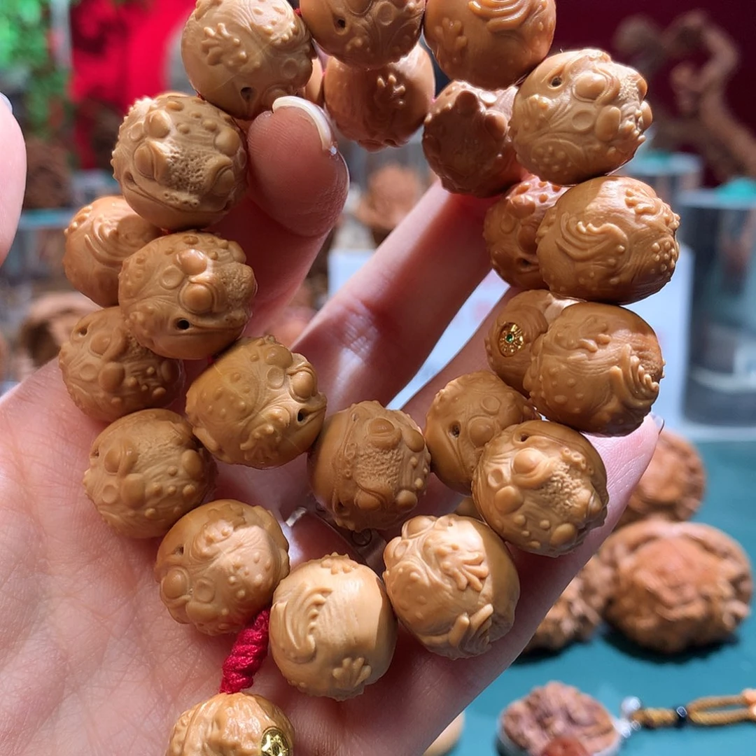 猴头核桃手串—————————-