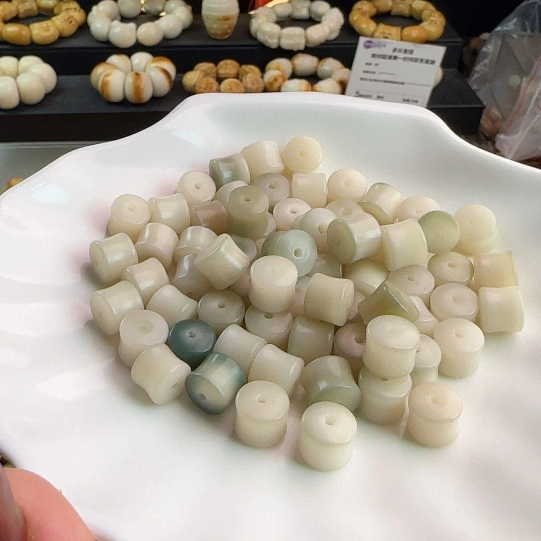 手串菩提根/象牙果卡10果冻绿竹节100卡牌➕20备珠