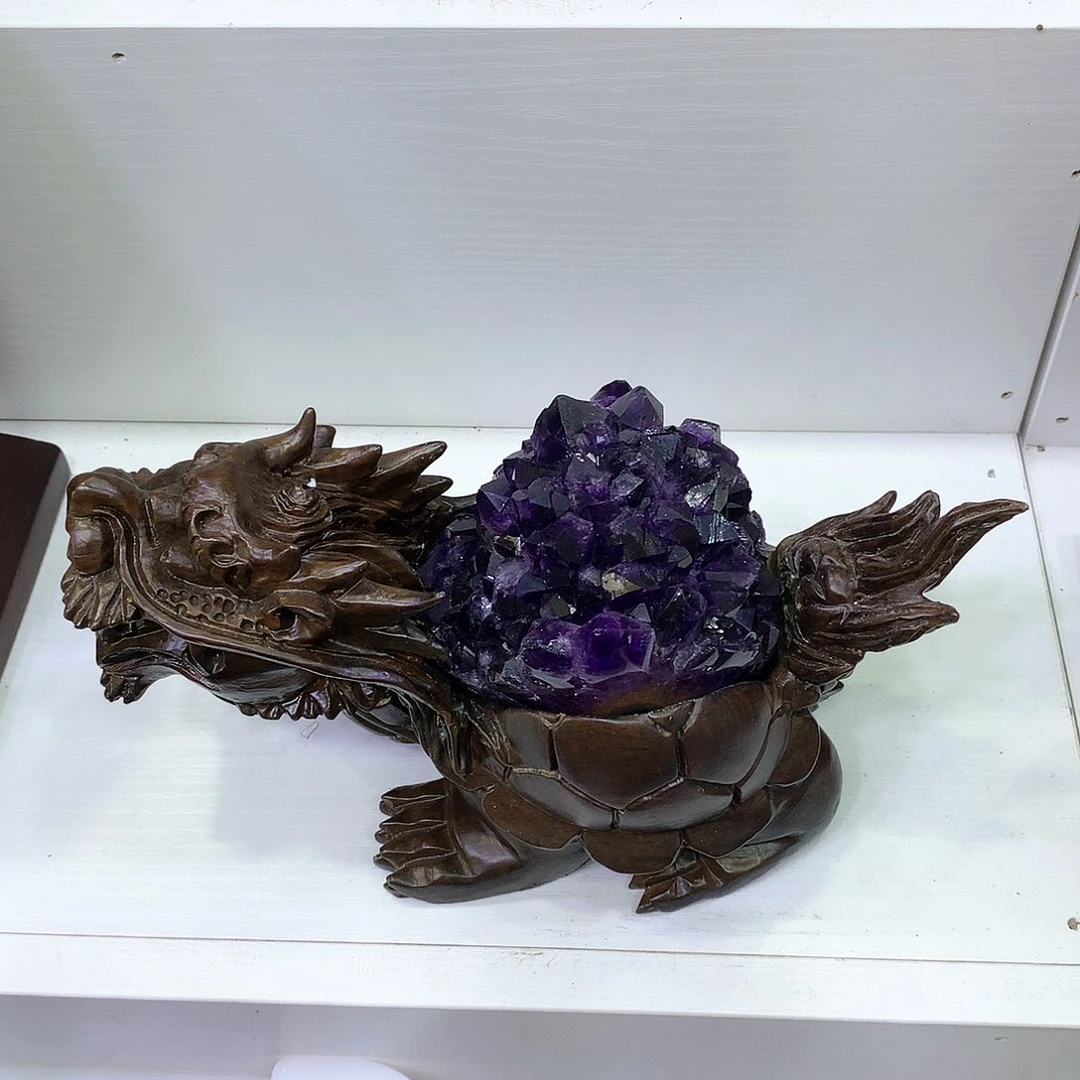 紫晶大型摆件（非配饰）未镶嵌