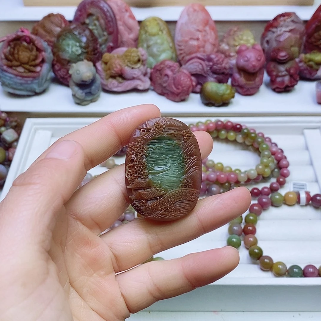 玛瑙/玉髓盐源玛瑙未镶嵌