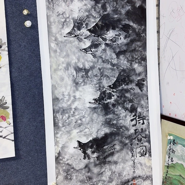 国画国画花鸟画四尺138/68