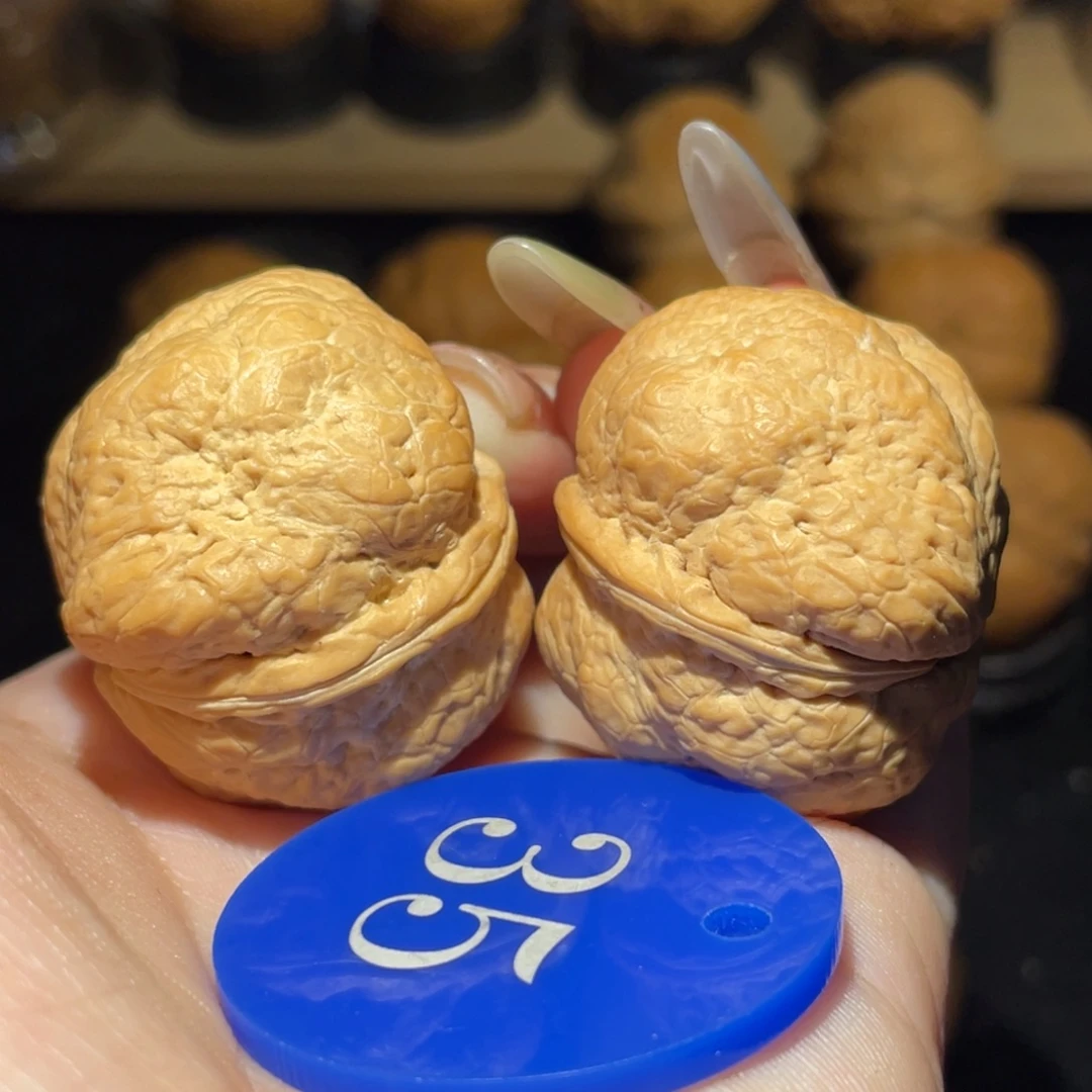 方尊元宝35尺寸核桃