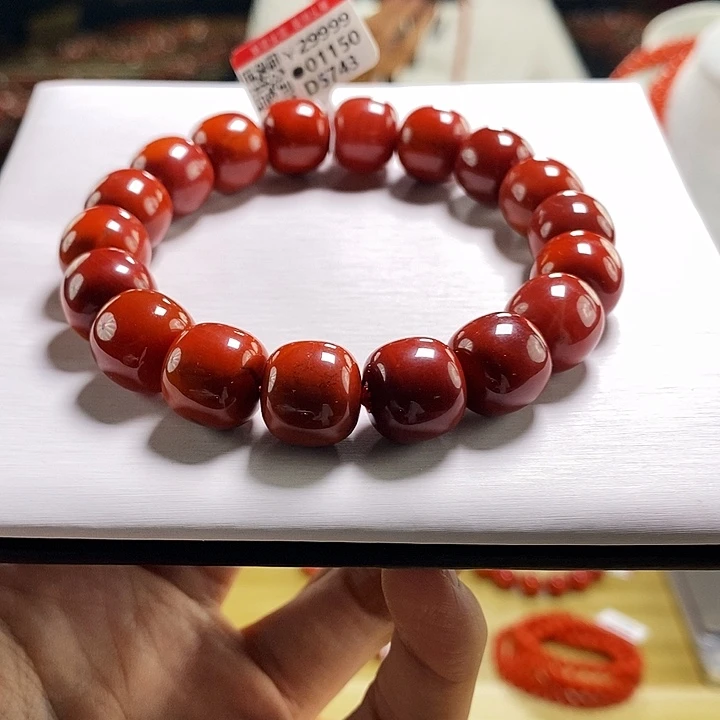 未镶嵌瓦西 13mm   多样性发一南红玛瑙