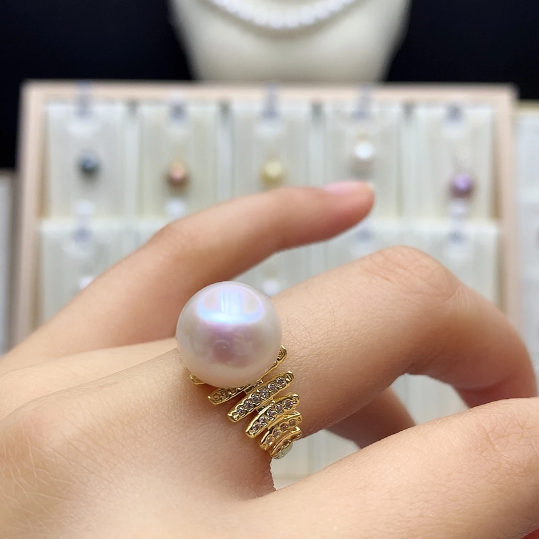 淡水珍珠颈饰合金