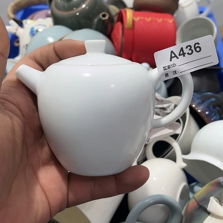 茶具默认微瑕瓷器、茶具、壶、摆件，介意勿拍