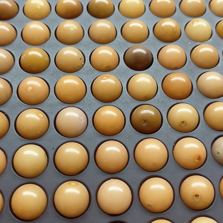 白玉菩提吊坠微瑕12.6肉桂粉50卡灯牌宠60