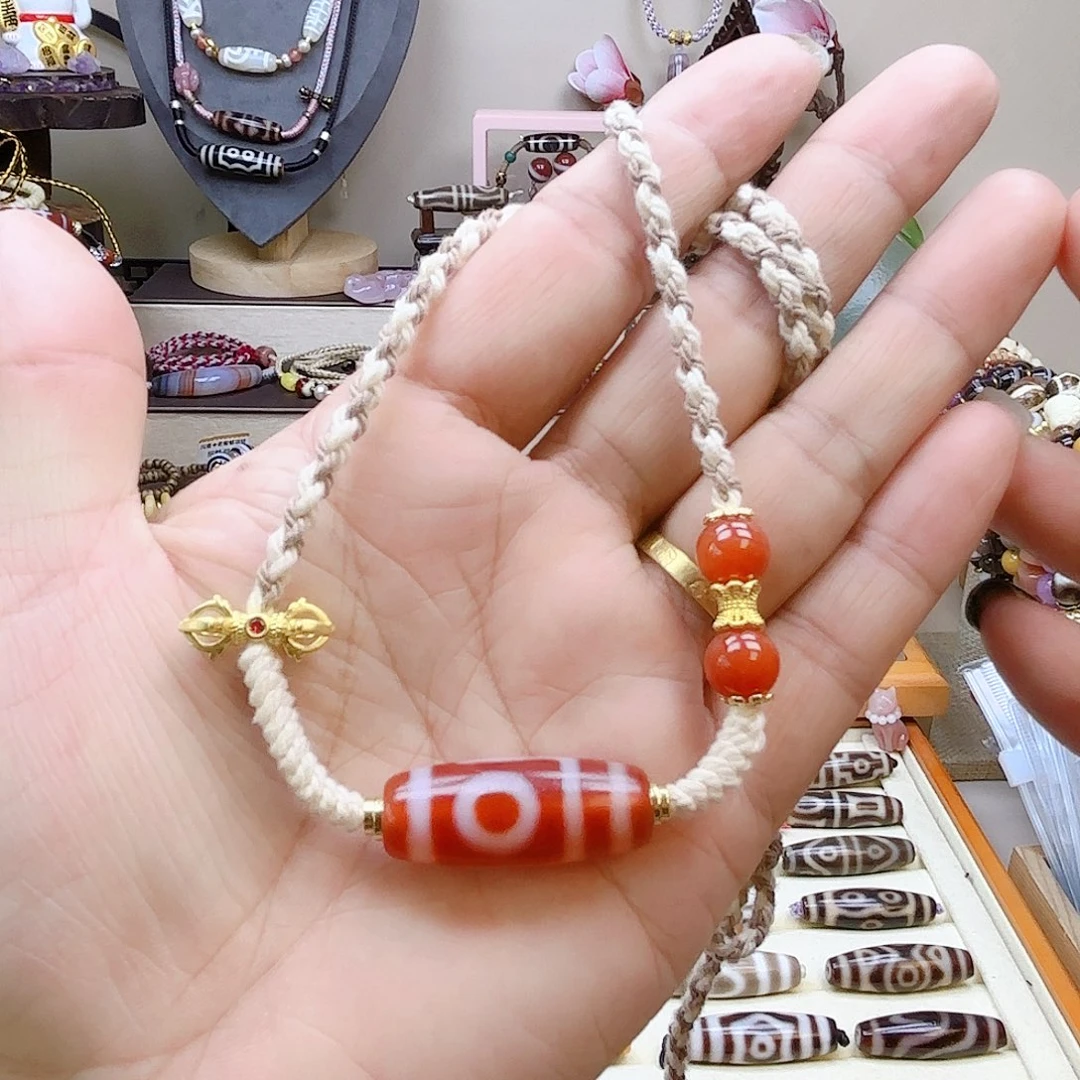 玛瑙/玉髓合金颈饰