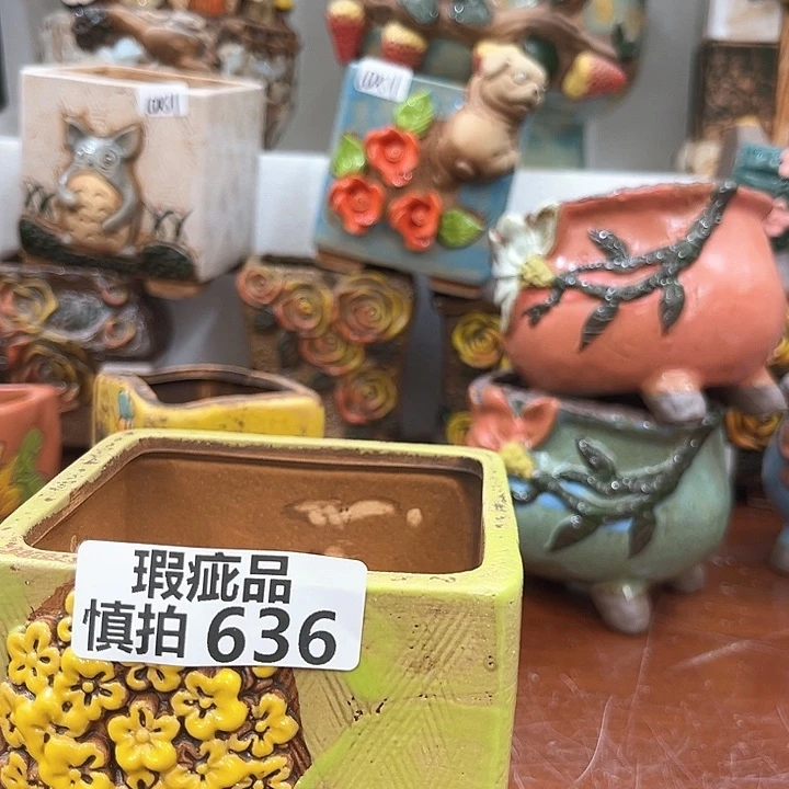 红陶粗陶花盆粗陶花盆