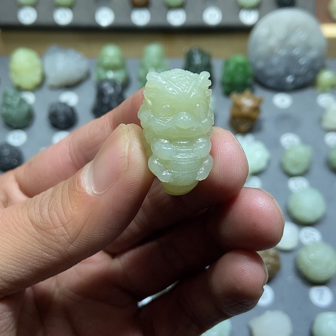 和田玉颈饰未镶嵌I****d定制